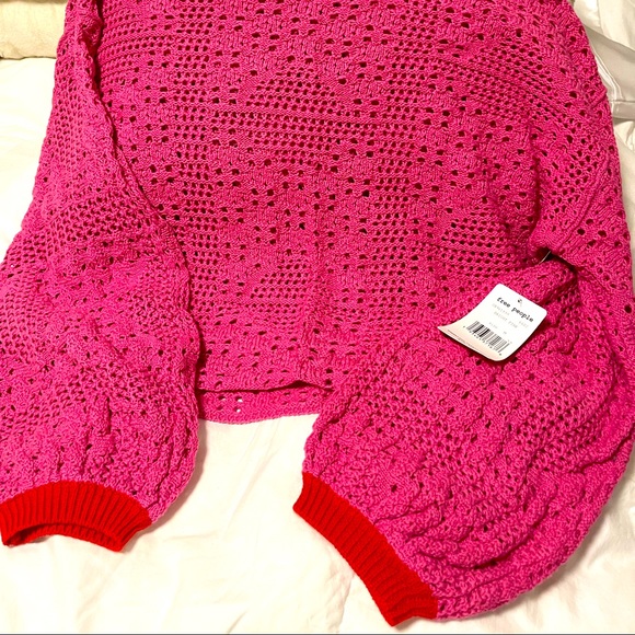Free People Home Run Sweater, size medium. - Picture 5 of 5
